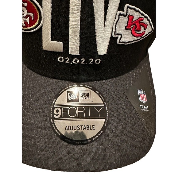 New Era Super Bowl LIV 49ers Chiefs New Era Cap Miami Rare Brand New With Labels - Picture 7 of 7